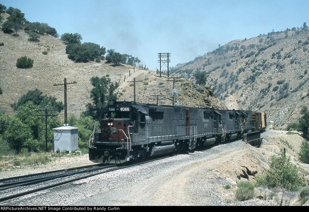 SP 9366 East climbing Tehachapi